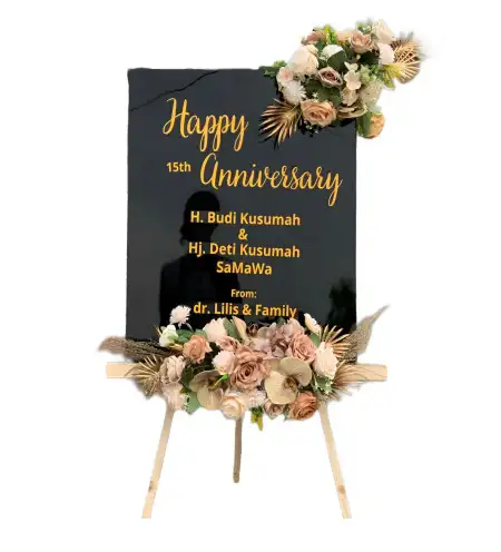 Papan Bunga Akrilik Cimayang